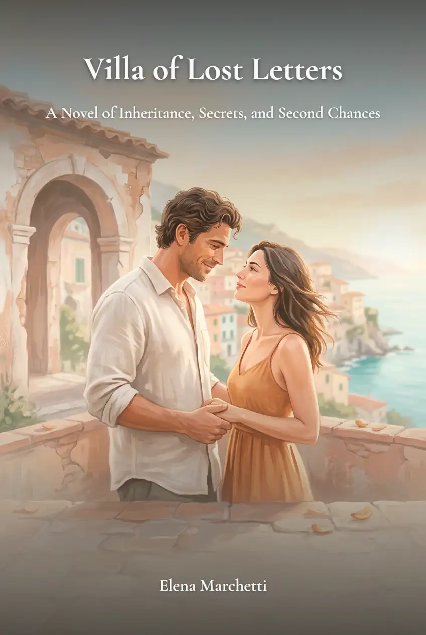 AI generated book cover for The Villa of Lost Letters