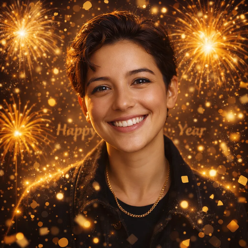 Example Happy New Year preview