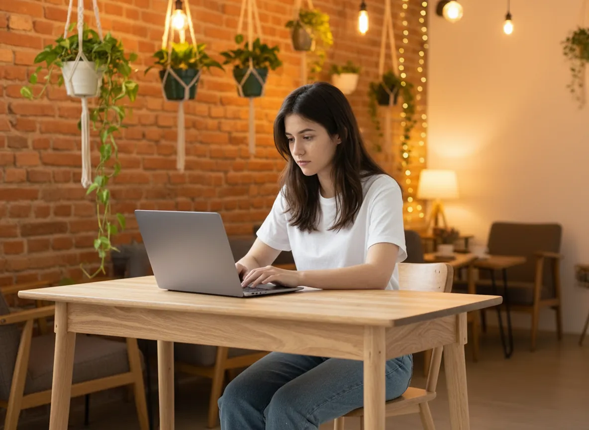 Enhanced photo after AI image editor intelligent editing
