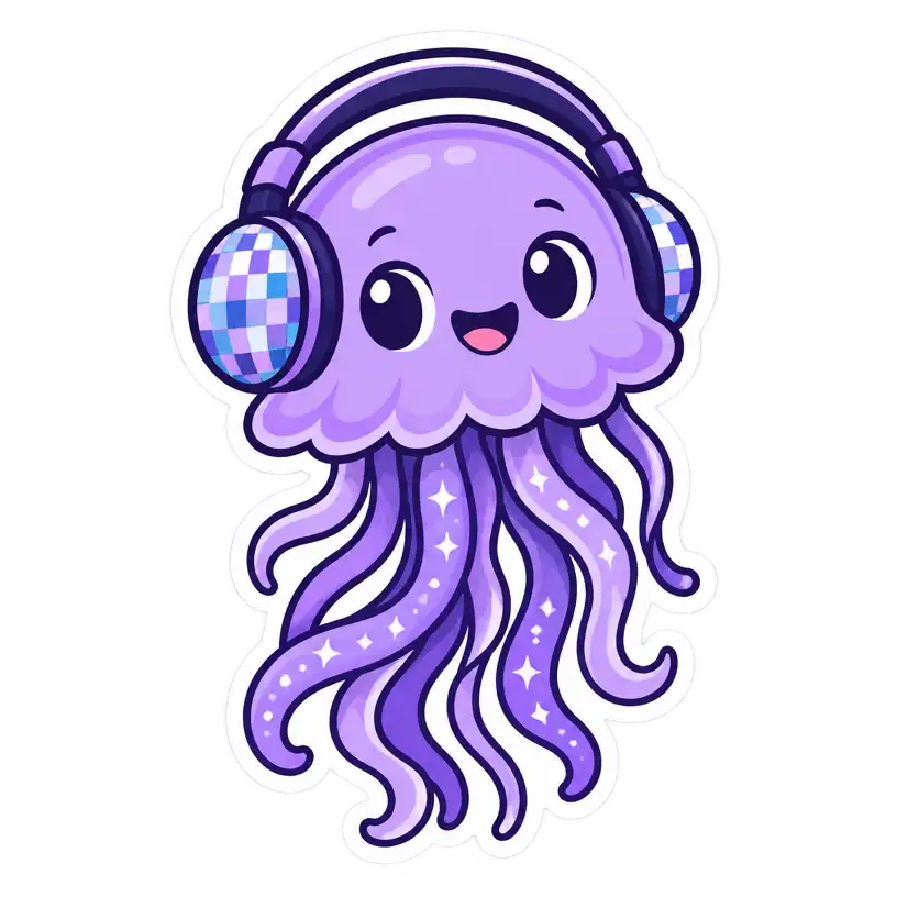 Artwork inspiration for Disco Jellyfish