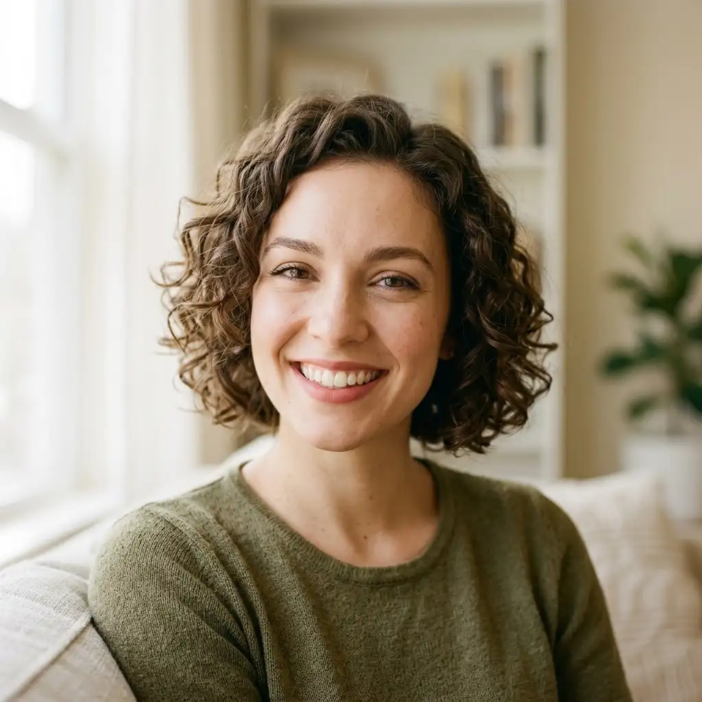 Original portrait photo before superhero transformation showing a clear face