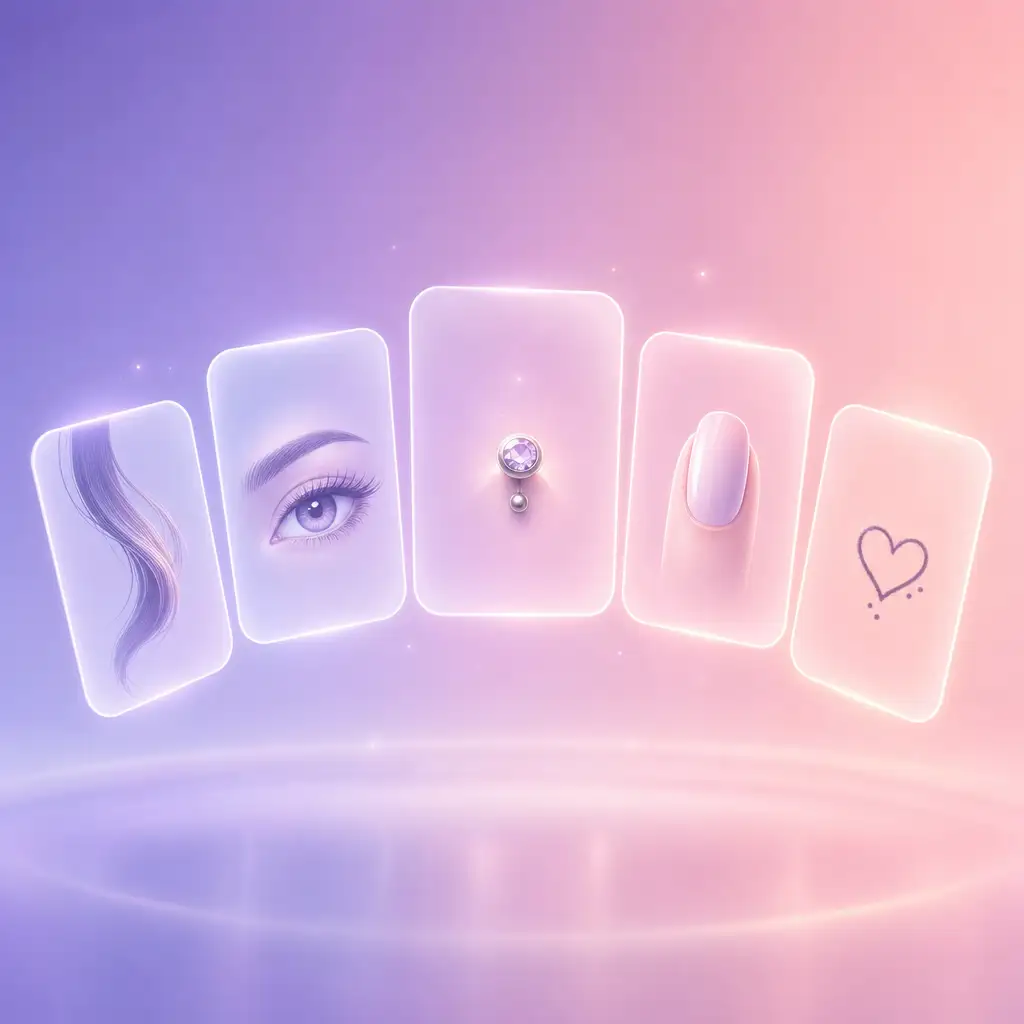 Collector detail controls showing hair, eye color, piercings, and beauty mark options in the Bratz doll generator