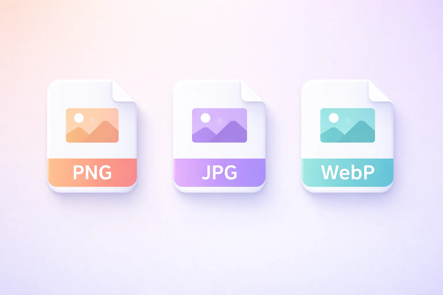 Image upscaler output format options: PNG, JPG, and WebP