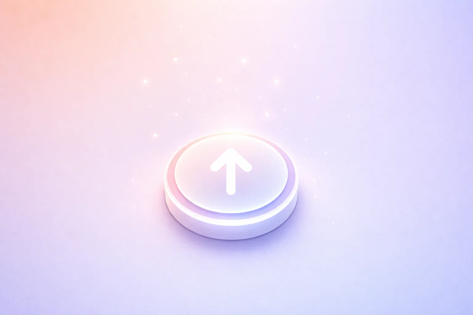 Simple one-click AI image upscaler interface