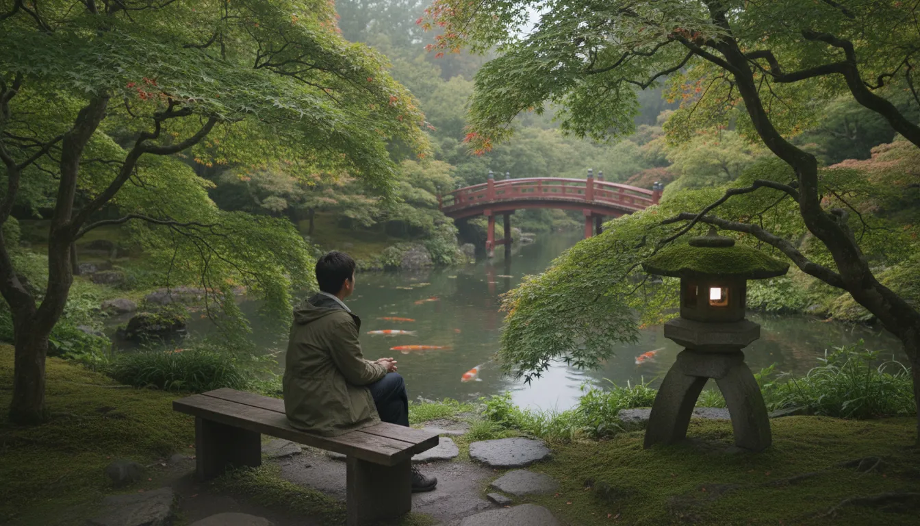 Original landscape photo with background scenery before line art conversion