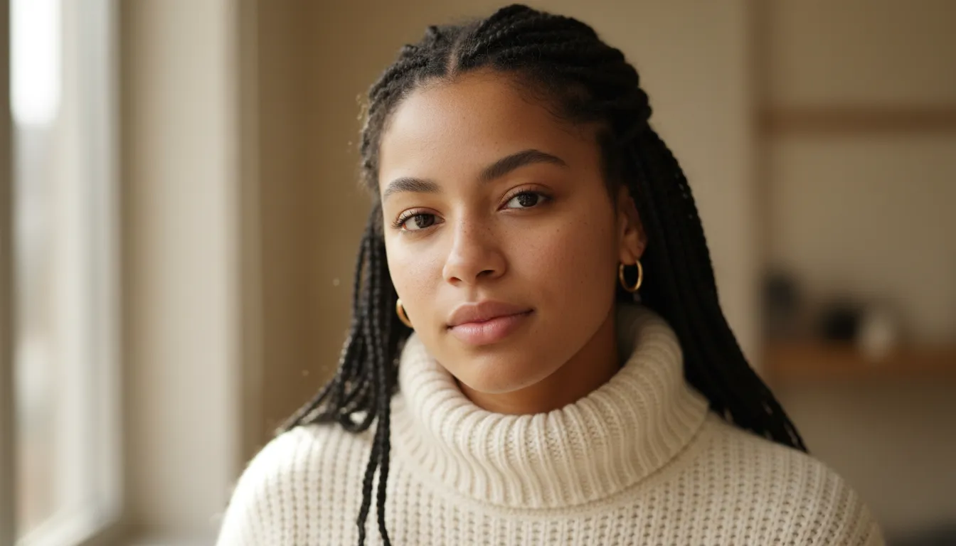 Original portrait photo before photo to line drawing conversion