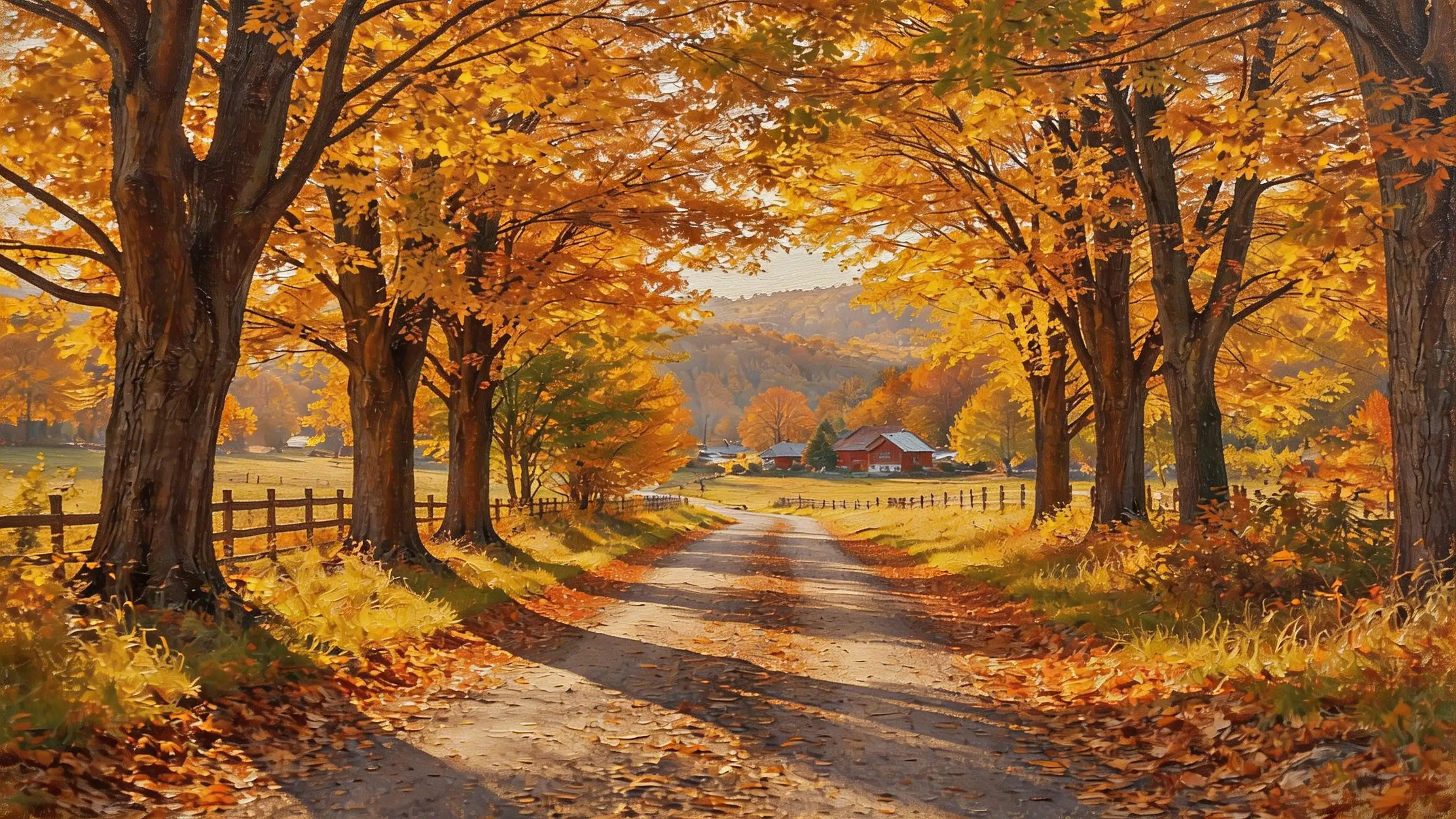 Same scene converted to painting style with consistent background, lighting, and composition preserved