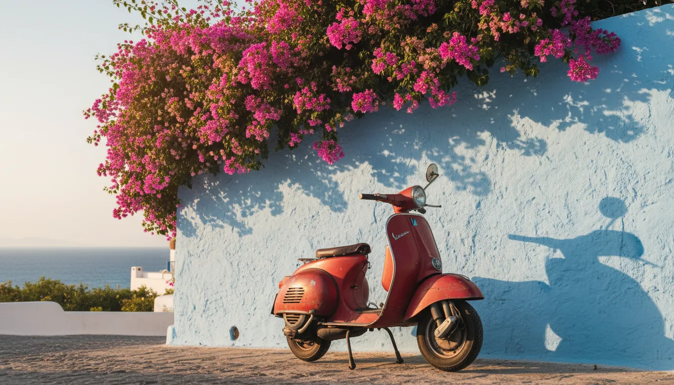 Original image with smooth gradients and photographic detail