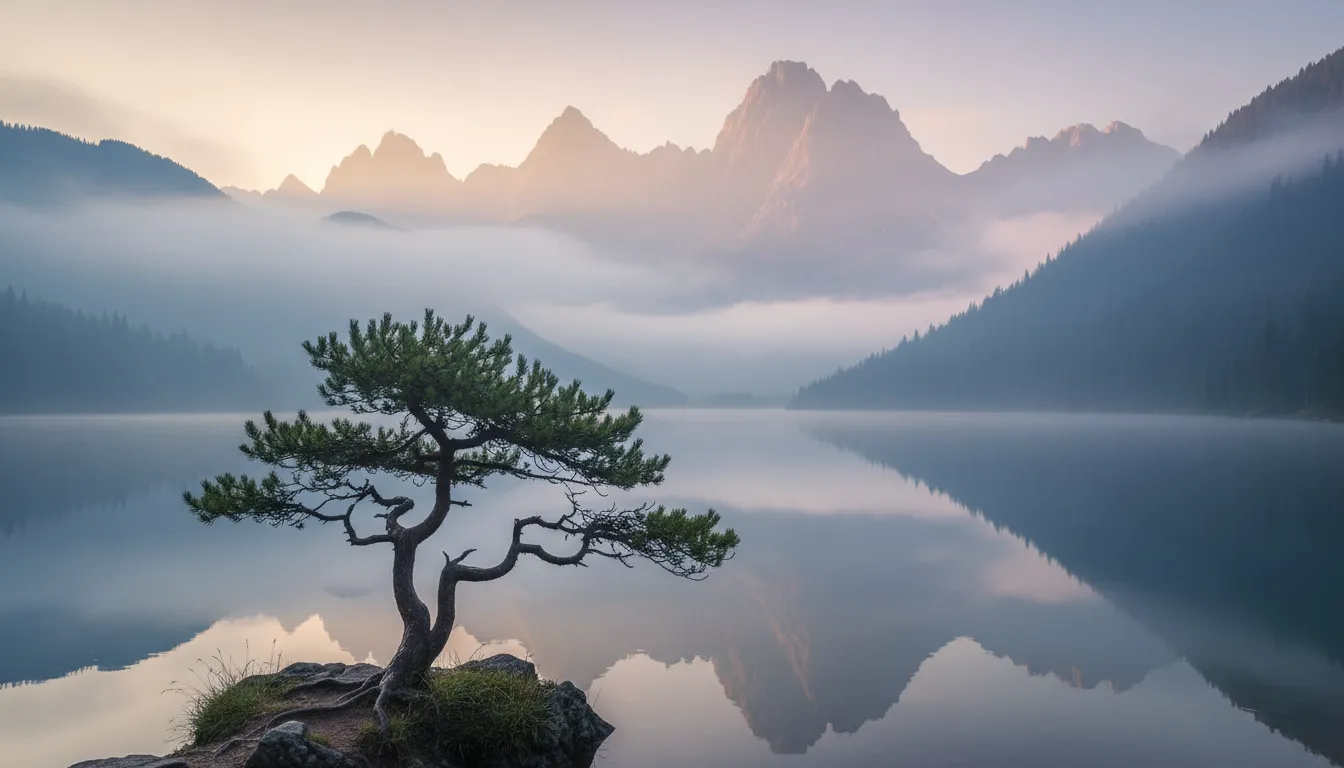 Original photograph before ink wash style conversion