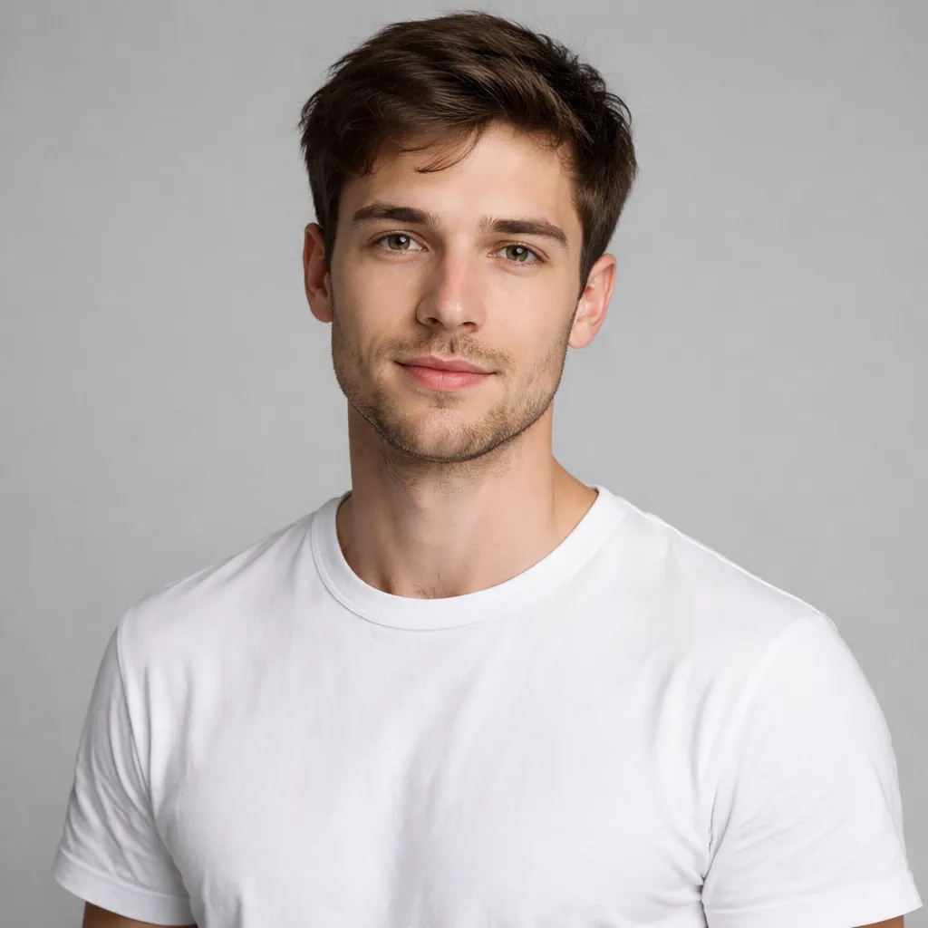 Original portrait photo before Seedream 4.5 style transfer