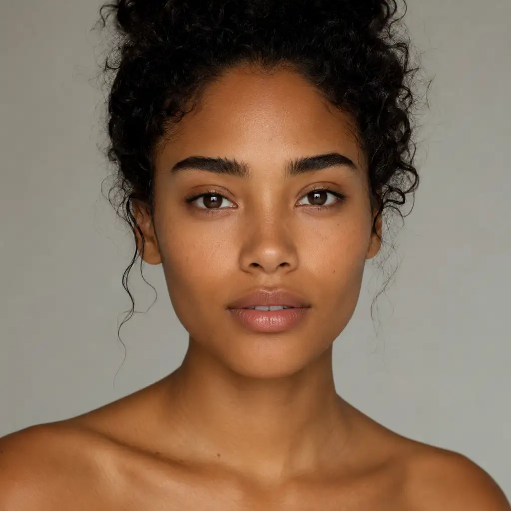 Preview AI generated lady with brown skin