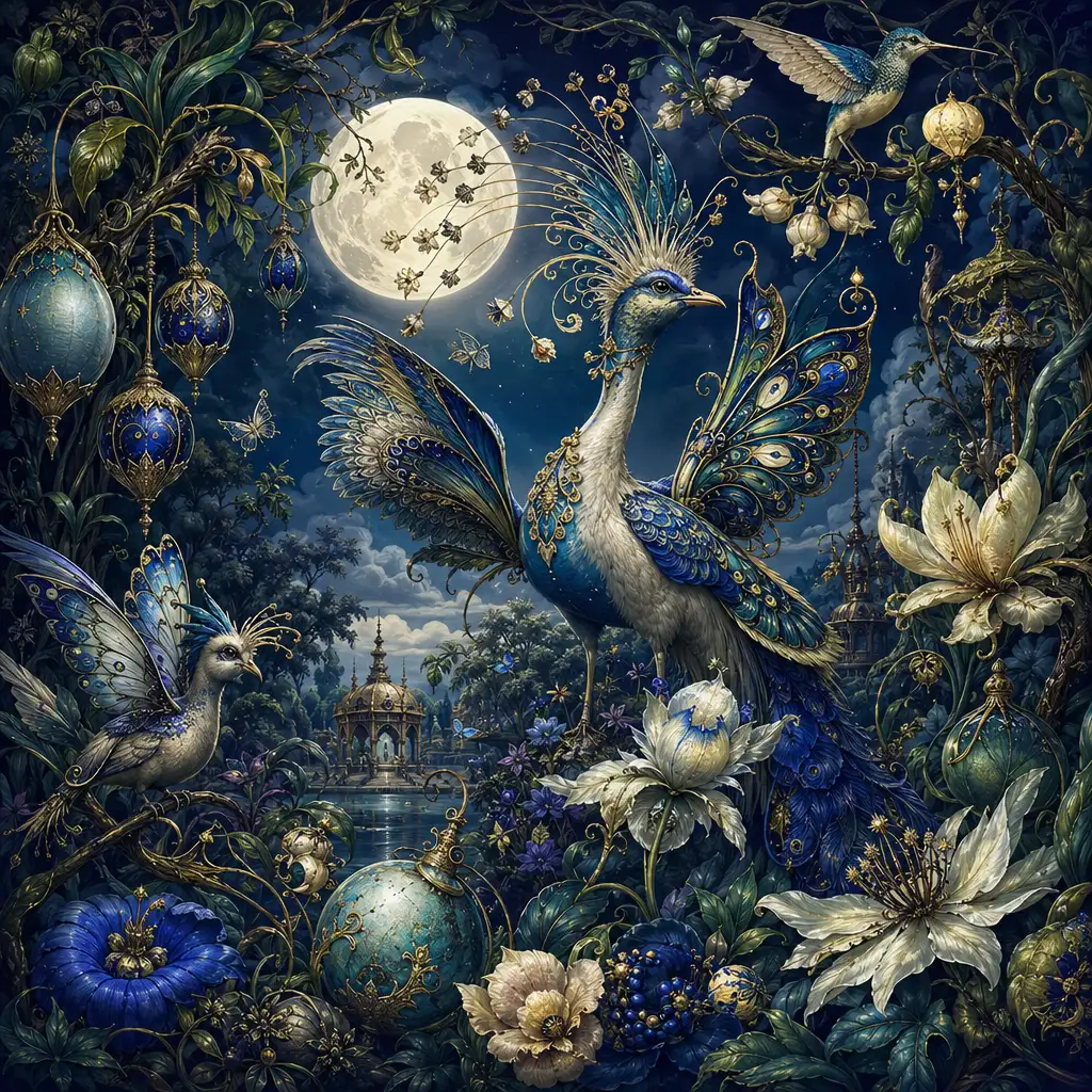Fantasy exotic menagerie