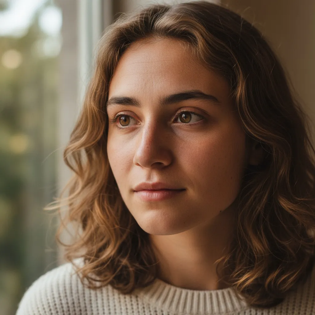 AI edited portrait of a lady - elegant photorealistic style